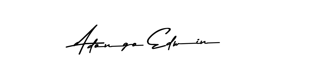 Create a beautiful signature design for name Adongo Edwin. With this signature (Asem Kandis PERSONAL USE) fonts, you can make a handwritten signature for free. Adongo Edwin signature style 9 images and pictures png