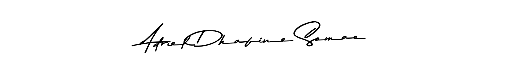 Check out images of Autograph of Adriel Dhafine Somae name. Actor Adriel Dhafine Somae Signature Style. Asem Kandis PERSONAL USE is a professional sign style online. Adriel Dhafine Somae signature style 9 images and pictures png