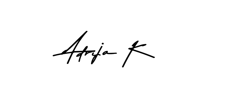 Make a short Adrija K signature style. Manage your documents anywhere anytime using Asem Kandis PERSONAL USE. Create and add eSignatures, submit forms, share and send files easily. Adrija K signature style 9 images and pictures png