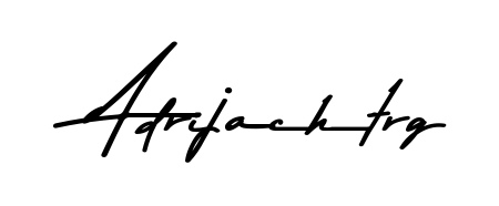 Generate high-definition signature styles for Adrijachtrg. The Asem Kandis PERSONAL USE typeface ensures crisp legibility and sophisticated design. Adrijachtrg signature style 9 images and pictures png