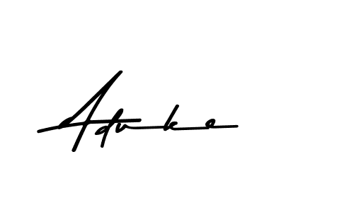 You should practise on your own different ways (Asem Kandis PERSONAL USE) to write your name (Aduke) in signature. don't let someone else do it for you. Aduke signature style 9 images and pictures png