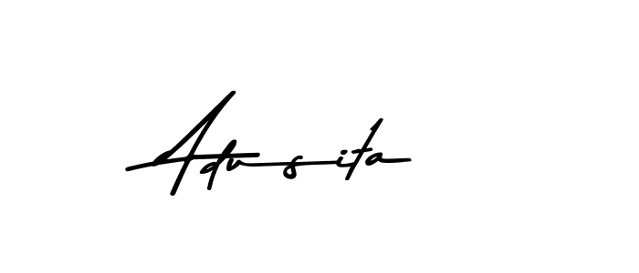 Make a short Adusita signature style. Manage your documents anywhere anytime using Asem Kandis PERSONAL USE. Create and add eSignatures, submit forms, share and send files easily. Adusita signature style 9 images and pictures png