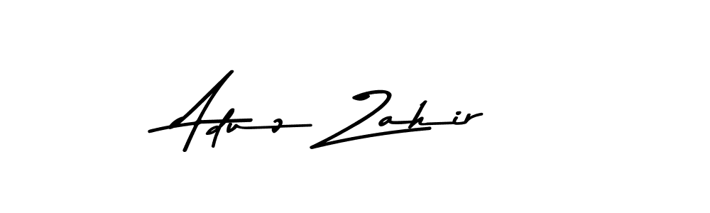 You should practise on your own different ways (Asem Kandis PERSONAL USE) to write your name (Aduz Zahir) in signature. don't let someone else do it for you. Aduz Zahir signature style 9 images and pictures png