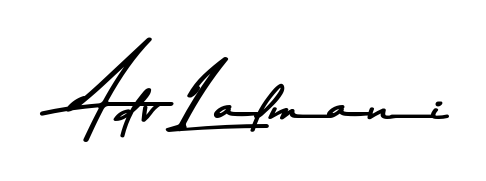 Create a personalized artistic stamp with Adv Lalmani in Asem Kandis PERSONAL USE font. Perfect for visual artists, designers, and influencers. Adv Lalmani signature style 9 images and pictures png