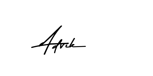 Design your own signature with our free online signature maker. With this signature software, you can create a handwritten (Asem Kandis PERSONAL USE) signature for name Advik . Advik  signature style 9 images and pictures png