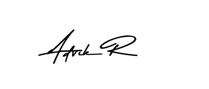 Also we have Advik R name is the best signature style. Create professional handwritten signature collection using Asem Kandis PERSONAL USE autograph style. Advik R signature style 9 images and pictures png