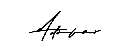 The Asem Kandis PERSONAL USE typeface gives name Adzfar a refined look. Suitable for certificates, diplomas, and official verification. Adzfar signature style 9 images and pictures png