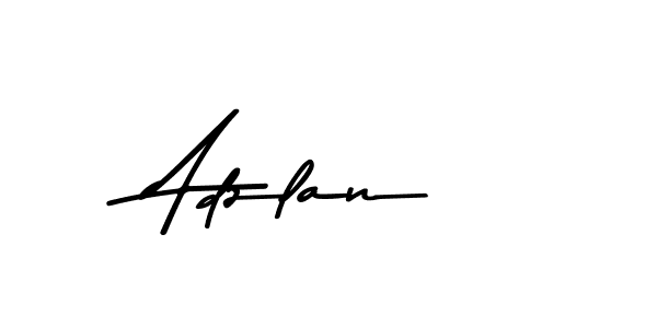 Use a signature maker to create a handwritten signature online. With this signature software, you can design (Asem Kandis PERSONAL USE) your own signature for name Adzlan. Adzlan signature style 9 images and pictures png