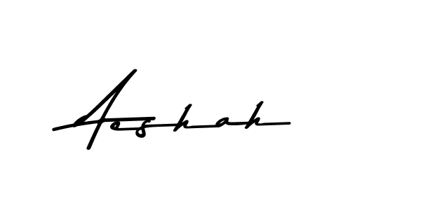 Aeshah stylish signature style. Best Handwritten Sign (Asem Kandis PERSONAL USE) for my name. Handwritten Signature Collection Ideas for my name Aeshah. Aeshah signature style 9 images and pictures png