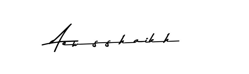 How to make Aewsshaikh signature? Asem Kandis PERSONAL USE is a professional autograph style. Create handwritten signature for Aewsshaikh name. Aewsshaikh signature style 9 images and pictures png
