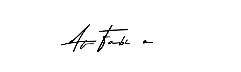 How to make Af Fabião signature? Asem Kandis PERSONAL USE is a professional autograph style. Create handwritten signature for Af Fabião name. Af Fabião signature style 9 images and pictures png