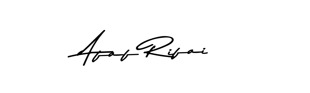 Make a beautiful signature design for name Afaf Rifai. Use this online signature maker to create a handwritten signature for free. Afaf Rifai signature style 9 images and pictures png