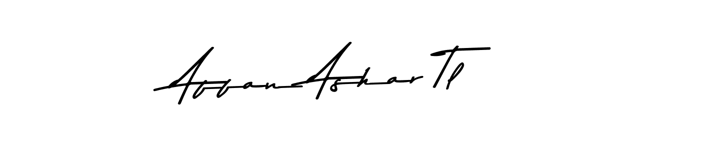 You can use this online signature creator to create a handwritten signature for the name Affan Ashar Tl. This is the best online autograph maker. Affan Ashar Tl signature style 9 images and pictures png