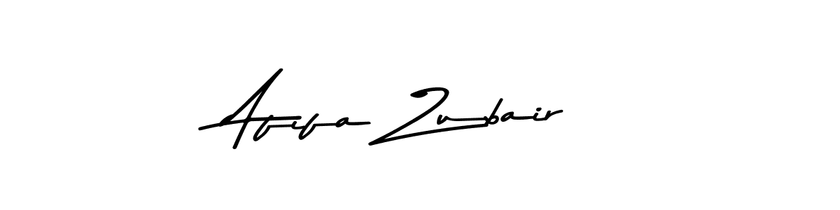 Design your own signature with our free online signature maker. With this signature software, you can create a handwritten (Asem Kandis PERSONAL USE) signature for name Afifa Zubair. Afifa Zubair signature style 9 images and pictures png