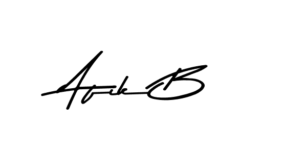 Similarly Asem Kandis PERSONAL USE is the best handwritten signature design. Signature creator online .You can use it as an online autograph creator for name Afik B. Afik B signature style 9 images and pictures png