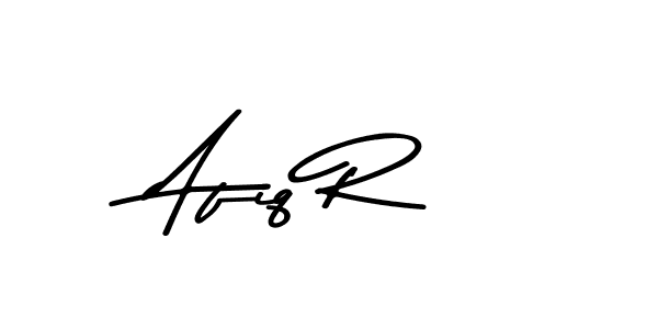 How to make Afiq R signature? Asem Kandis PERSONAL USE is a professional autograph style. Create handwritten signature for Afiq R name. Afiq R signature style 9 images and pictures png