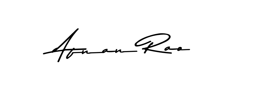Create a beautiful signature design for name Afnan Rao. With this signature (Asem Kandis PERSONAL USE) fonts, you can make a handwritten signature for free. Afnan Rao signature style 9 images and pictures png