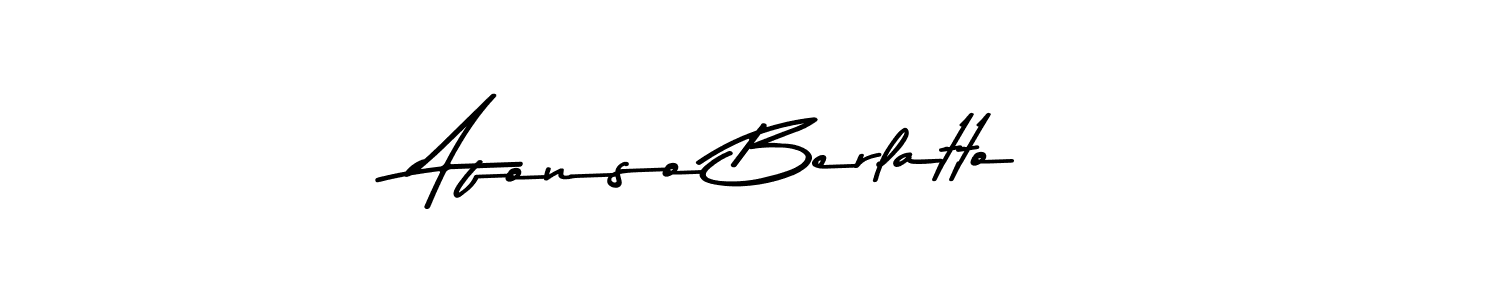 Use a signature maker to create a handwritten signature online. With this signature software, you can design (Asem Kandis PERSONAL USE) your own signature for name Afonso Berlatto. Afonso Berlatto signature style 9 images and pictures png