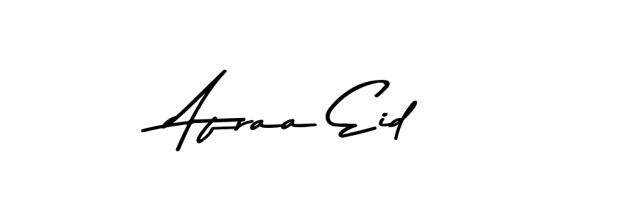 Design your own signature with our free online signature maker. With this signature software, you can create a handwritten (Asem Kandis PERSONAL USE) signature for name Afraa Eid. Afraa Eid signature style 9 images and pictures png