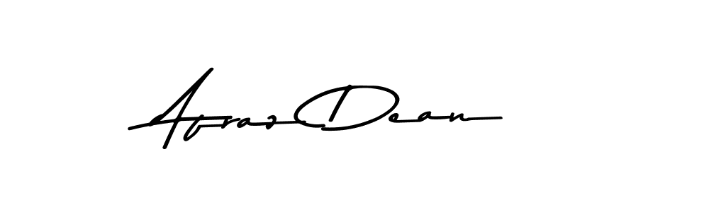 Design your own signature with our free online signature maker. With this signature software, you can create a handwritten (Asem Kandis PERSONAL USE) signature for name Afraz Dean. Afraz Dean signature style 9 images and pictures png