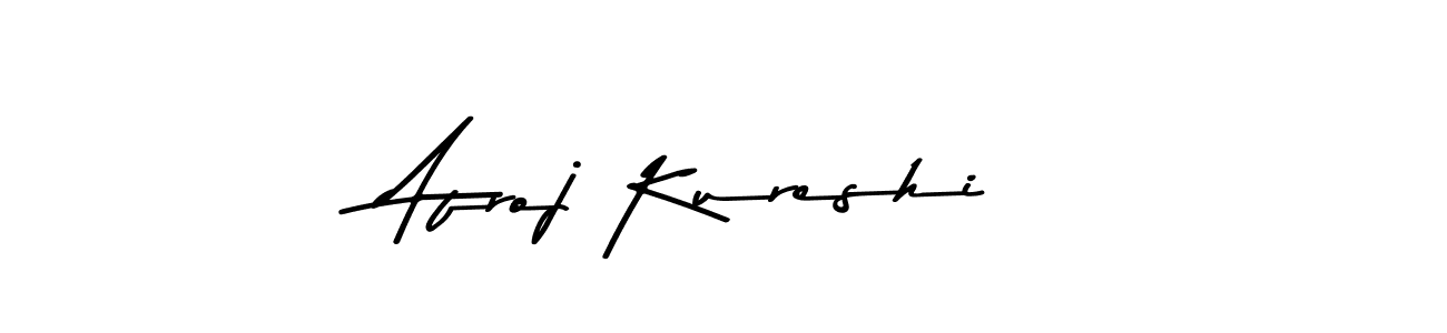 Make a beautiful signature design for name Afroj Kureshi. With this signature (Asem Kandis PERSONAL USE) style, you can create a handwritten signature for free. Afroj Kureshi signature style 9 images and pictures png