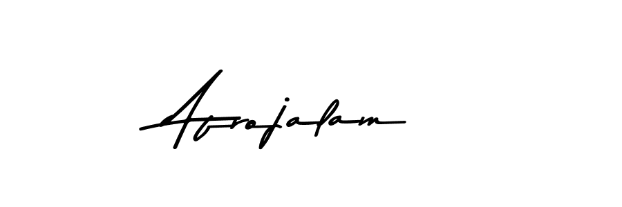 Use a signature maker to create a handwritten signature online. With this signature software, you can design (Asem Kandis PERSONAL USE) your own signature for name Afrojalam. Afrojalam signature style 9 images and pictures png