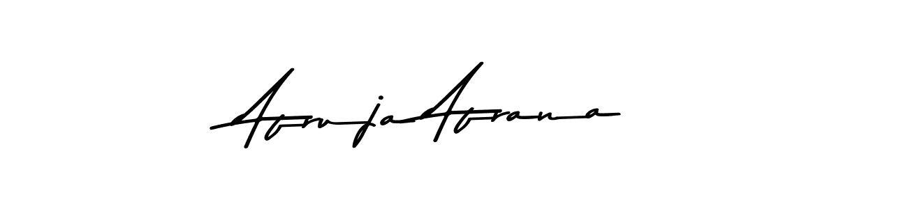 Use a signature maker to create a handwritten signature online. With this signature software, you can design (Asem Kandis PERSONAL USE) your own signature for name Afruja Afrana. Afruja Afrana signature style 9 images and pictures png