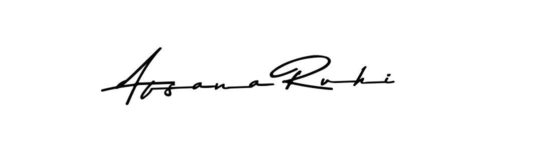 Use a signature maker to create a handwritten signature online. With this signature software, you can design (Asem Kandis PERSONAL USE) your own signature for name Afsana Ruhi. Afsana Ruhi signature style 9 images and pictures png