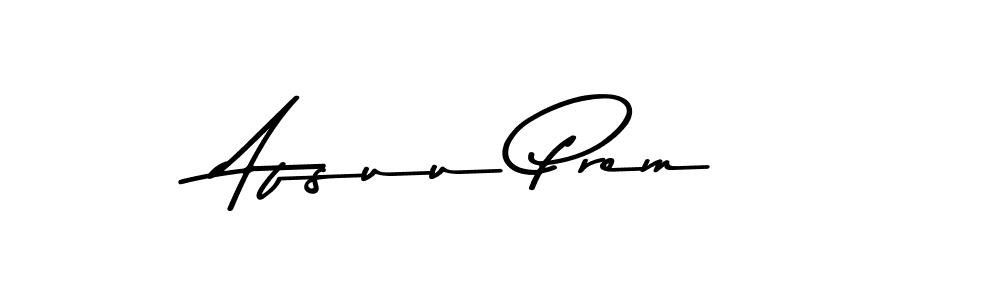 Use a signature maker to create a handwritten signature online. With this signature software, you can design (Asem Kandis PERSONAL USE) your own signature for name Afsuu Prem. Afsuu Prem signature style 9 images and pictures png