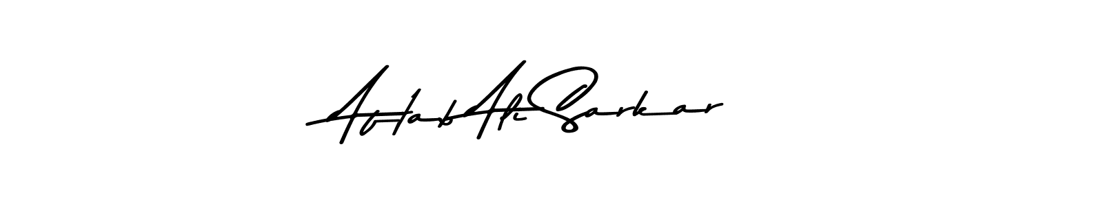 Create a beautiful signature design for name Aftab Ali Sarkar. With this signature (Asem Kandis PERSONAL USE) fonts, you can make a handwritten signature for free. Aftab Ali Sarkar signature style 9 images and pictures png