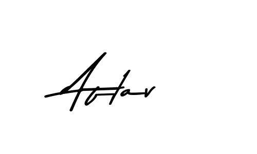 Aftav stylish signature style. Best Handwritten Sign (Asem Kandis PERSONAL USE) for my name. Handwritten Signature Collection Ideas for my name Aftav. Aftav signature style 9 images and pictures png