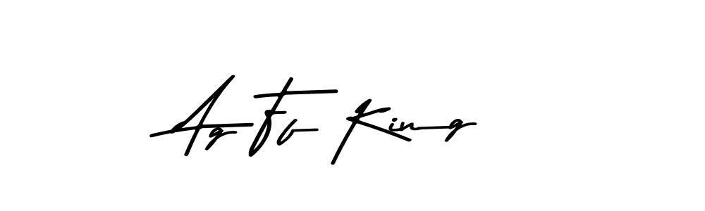 You can use this online signature creator to create a handwritten signature for the name Ag Ff King. This is the best online autograph maker. Ag Ff King signature style 9 images and pictures png