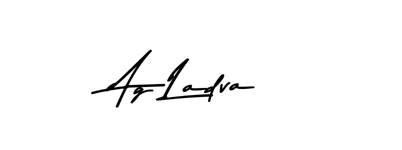 How to Draw Ag Ladva signature style? Asem Kandis PERSONAL USE is a latest design signature styles for name Ag Ladva. Ag Ladva signature style 9 images and pictures png