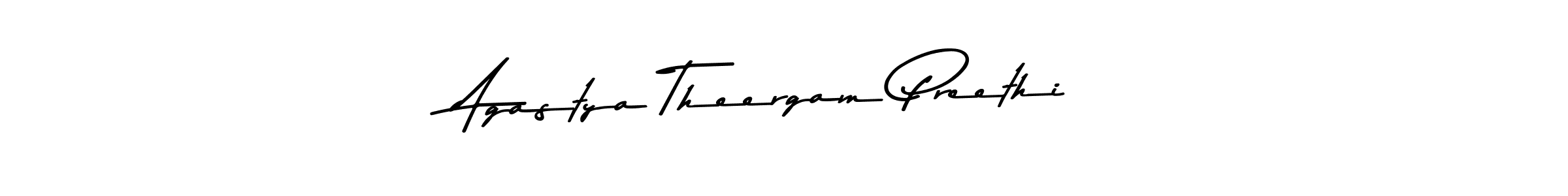 Make a beautiful signature design for name Agastya Theergam Preethi. Use this online signature maker to create a handwritten signature for free. Agastya Theergam Preethi signature style 9 images and pictures png