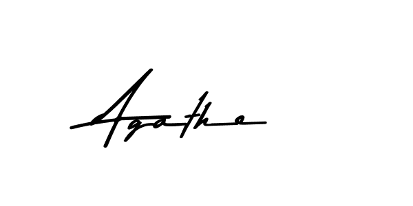 How to make Agathe signature? Asem Kandis PERSONAL USE is a professional autograph style. Create handwritten signature for Agathe name. Agathe signature style 9 images and pictures png
