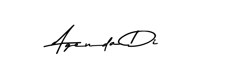 The best way (Asem Kandis PERSONAL USE) to make a short signature is to pick only two or three words in your name. The name Agenda Di include a total of six letters. For converting this name. Agenda Di signature style 9 images and pictures png