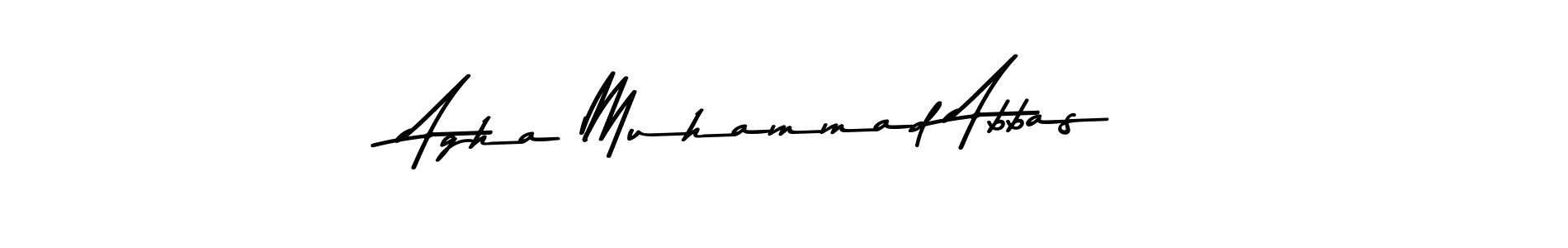 Also we have Agha Muhammad Abbas name is the best signature style. Create professional handwritten signature collection using Asem Kandis PERSONAL USE autograph style. Agha Muhammad Abbas signature style 9 images and pictures png