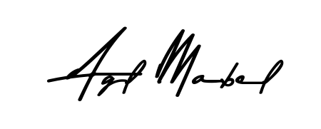 Make a short Agl Mabel signature style. Manage your documents anywhere anytime using Asem Kandis PERSONAL USE. Create and add eSignatures, submit forms, share and send files easily. Agl Mabel signature style 9 images and pictures png