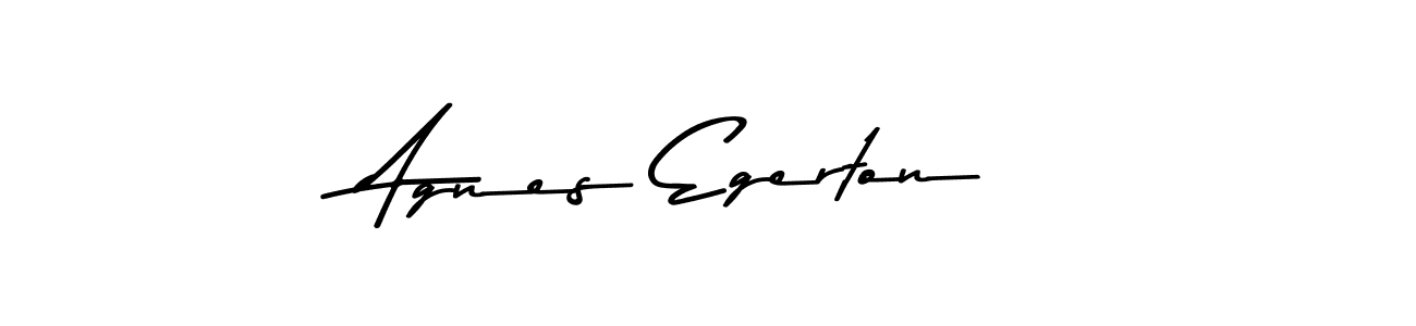 Agnes Egerton stylish signature style. Best Handwritten Sign (Asem Kandis PERSONAL USE) for my name. Handwritten Signature Collection Ideas for my name Agnes Egerton. Agnes Egerton signature style 9 images and pictures png