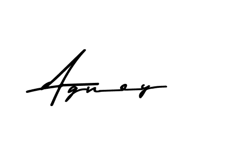Design your own signature with our free online signature maker. With this signature software, you can create a handwritten (Asem Kandis PERSONAL USE) signature for name Agney. Agney signature style 9 images and pictures png