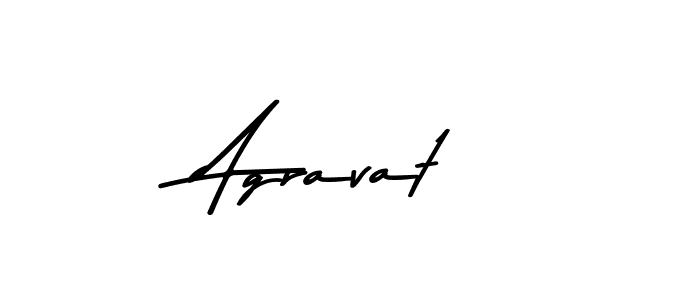 Use a signature maker to create a handwritten signature online. With this signature software, you can design (Asem Kandis PERSONAL USE) your own signature for name Agravat. Agravat signature style 9 images and pictures png