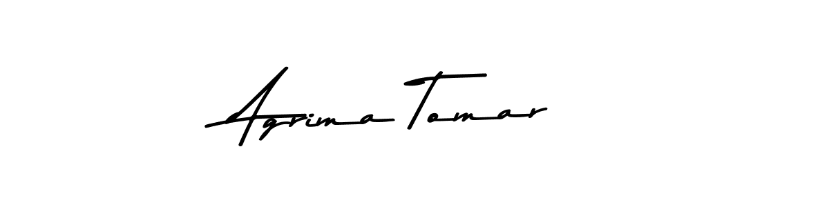 Agrima Tomar stylish signature style. Best Handwritten Sign (Asem Kandis PERSONAL USE) for my name. Handwritten Signature Collection Ideas for my name Agrima Tomar. Agrima Tomar signature style 9 images and pictures png