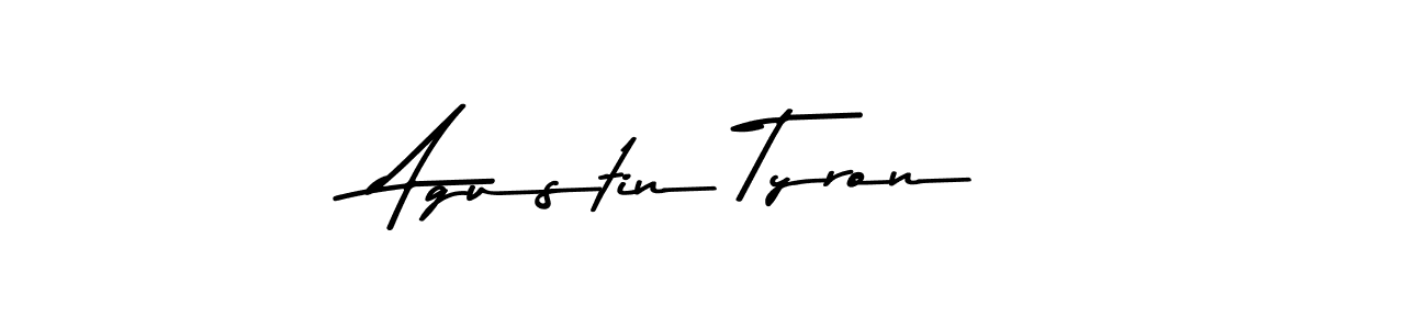 Make a beautiful signature design for name Agustin Tyron. Use this online signature maker to create a handwritten signature for free. Agustin Tyron signature style 9 images and pictures png