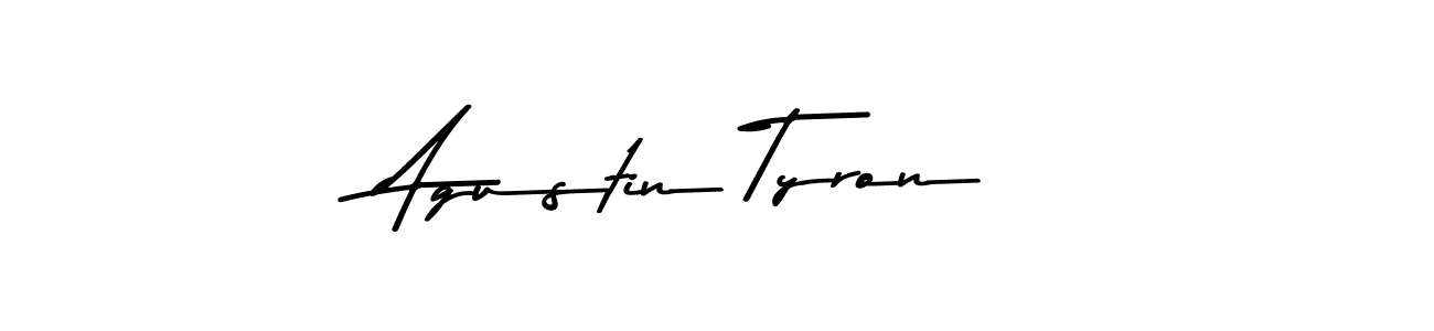 Make a beautiful signature design for name Agustin Tyron. Use this online signature maker to create a handwritten signature for free. Agustin Tyron signature style 9 images and pictures png