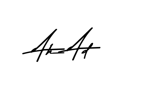 Use a signature maker to create a handwritten signature online. With this signature software, you can design (Asem Kandis PERSONAL USE) your own signature for name Ah Ad. Ah Ad signature style 9 images and pictures png