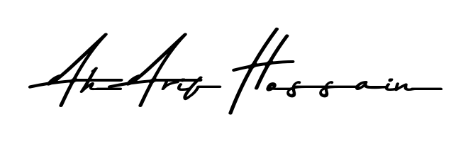 Practice writing Ah Arif Hossain with the flow of Asem Kandis PERSONAL USE lettering. A fantastic source of inspiration for developing your personal signature style. Ah Arif Hossain signature style 9 images and pictures png