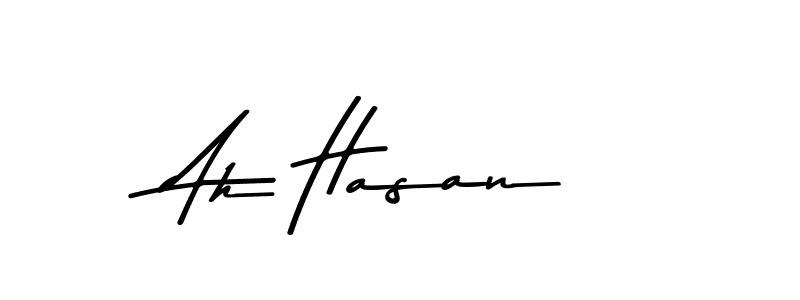 You can use this online signature creator to create a handwritten signature for the name Ah Hasan. This is the best online autograph maker. Ah Hasan signature style 9 images and pictures png