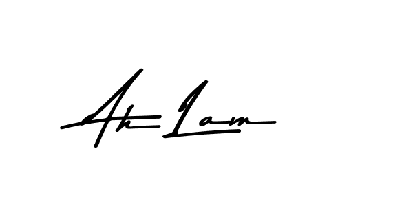 The best way (Asem Kandis PERSONAL USE) to make a short signature is to pick only two or three words in your name. The name Ah Lam include a total of six letters. For converting this name. Ah Lam signature style 9 images and pictures png