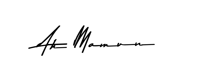 Also You can easily find your signature by using the search form. We will create Ah Mamun name handwritten signature images for you free of cost using Asem Kandis PERSONAL USE sign style. Ah Mamun signature style 9 images and pictures png