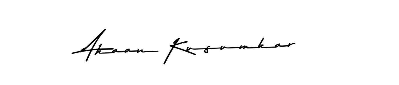 Here are the top 10 professional signature styles for the name Ahaan Kusumkar. These are the best autograph styles you can use for your name. Ahaan Kusumkar signature style 9 images and pictures png